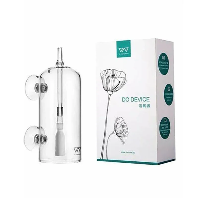 Aquarium Lily Pipe - VIV Do perangkat akuarium kaca kristal,