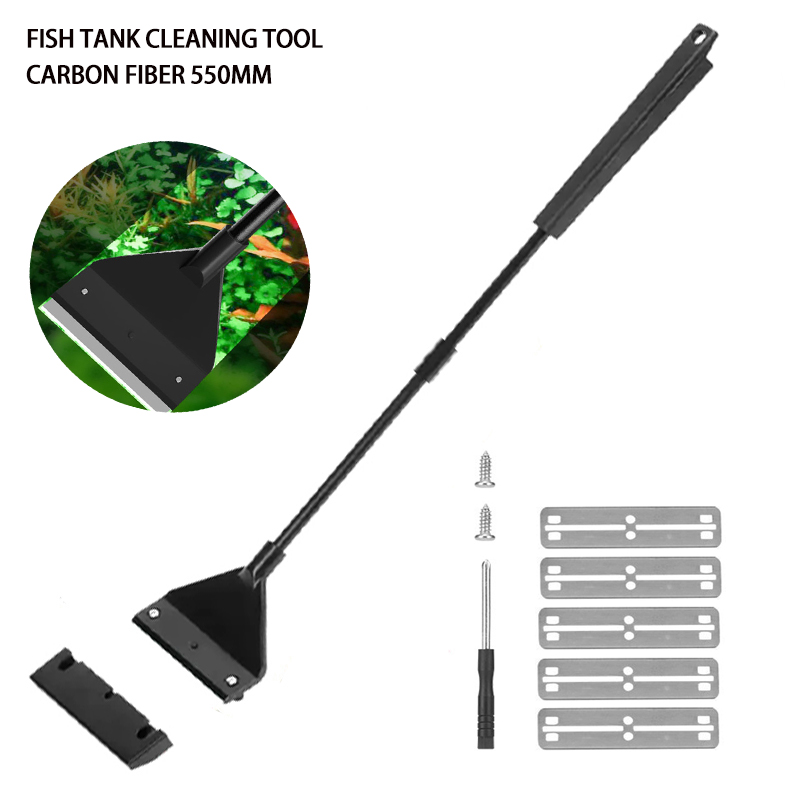 Planted Aquarium Tool Kit - Alat Pembersih Akuarium, Pengikis Alga Dua