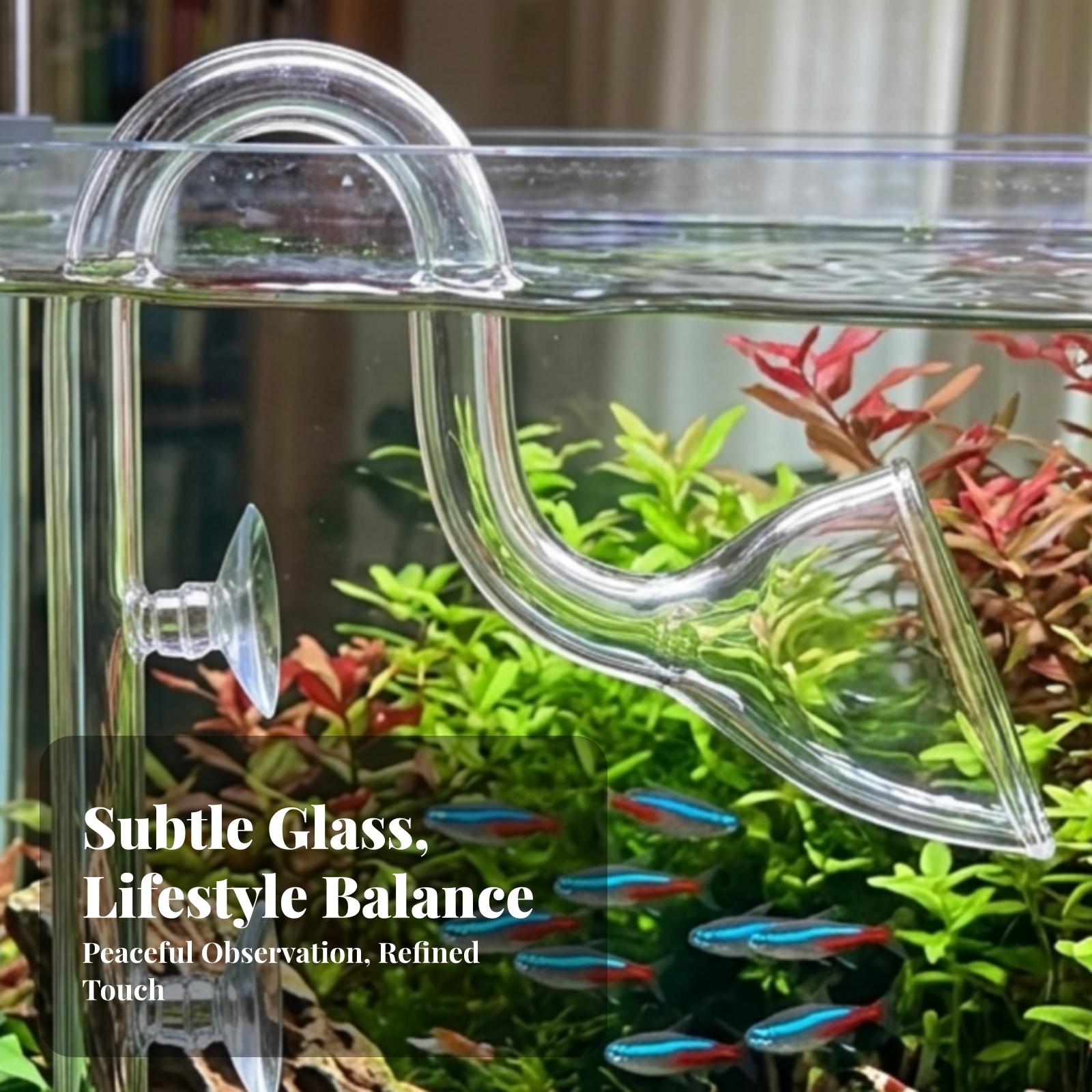 Aquarium Lily Pipe - Set Pipa Lily Transparan untuk Filter