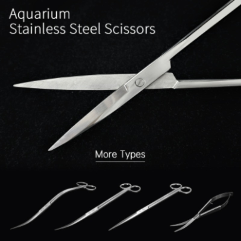 Aquarium Plant Iron - Gunting Tanaman Air Stainless Steel Seri