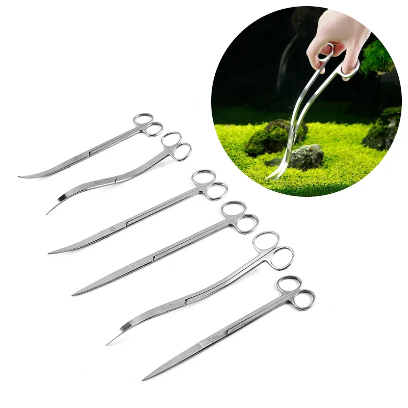 Planted Aquarium Tool Kit - Gunting akuarium, peralatan tangki ikan penjepit