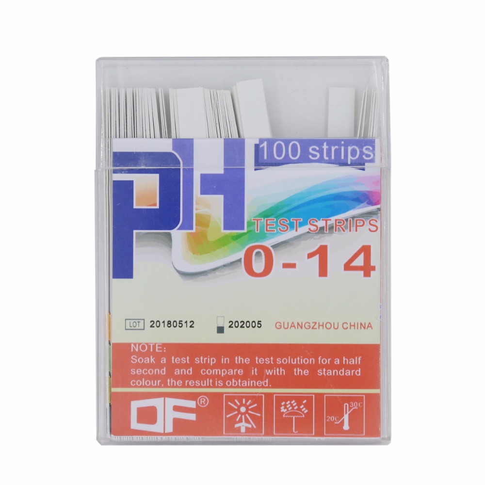 Planted Aquarium Ph - 1-14 ph Litmus kertas pengujian asam