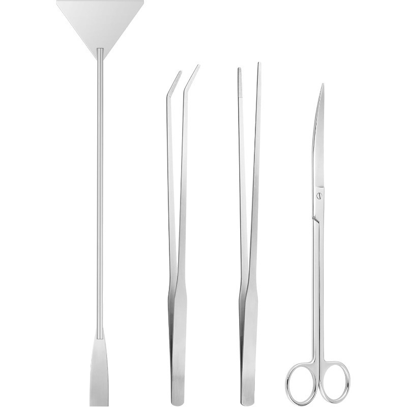 Planted Aquarium Tool Kit - Perlengkapan Akuarium dan Terarium Termasuk Pinset
