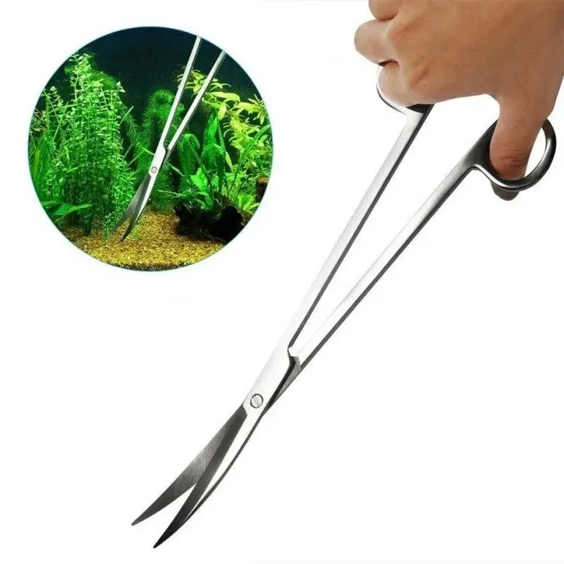 Planted Aquarium Tool Kit - Gunting akuarium, alat pembersih ekstra panjang