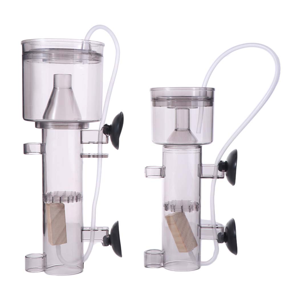 Aquarium Lily Pipe - Pemisah Protein Akuarium Suction Cup Plastik