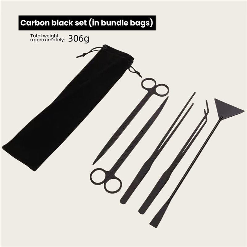 TFORU-Set Alat Aquascaping Baj - Planted Aquarium Tool Kit ulasan dan harga