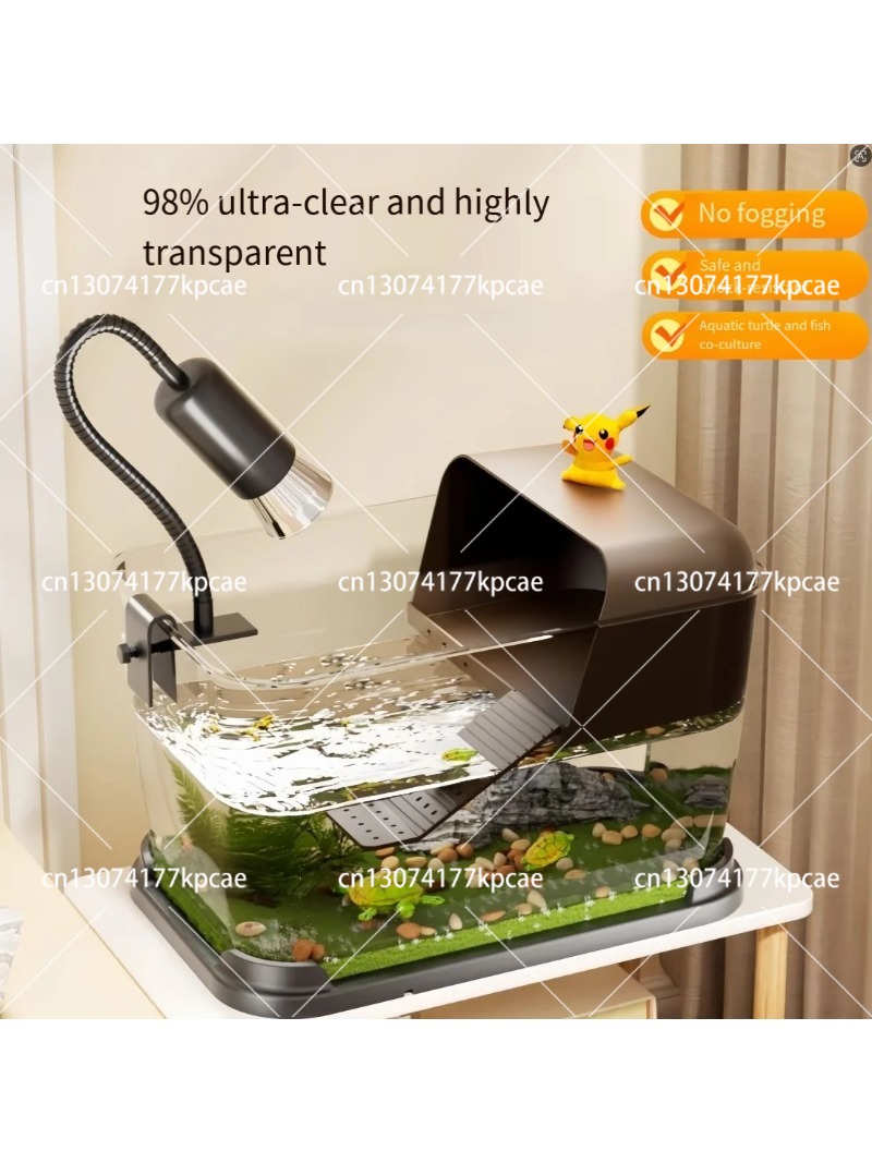 Kit Akuarium Turtle Tank PC de - Planted Aquarium Starter Kit ulasan dan harga