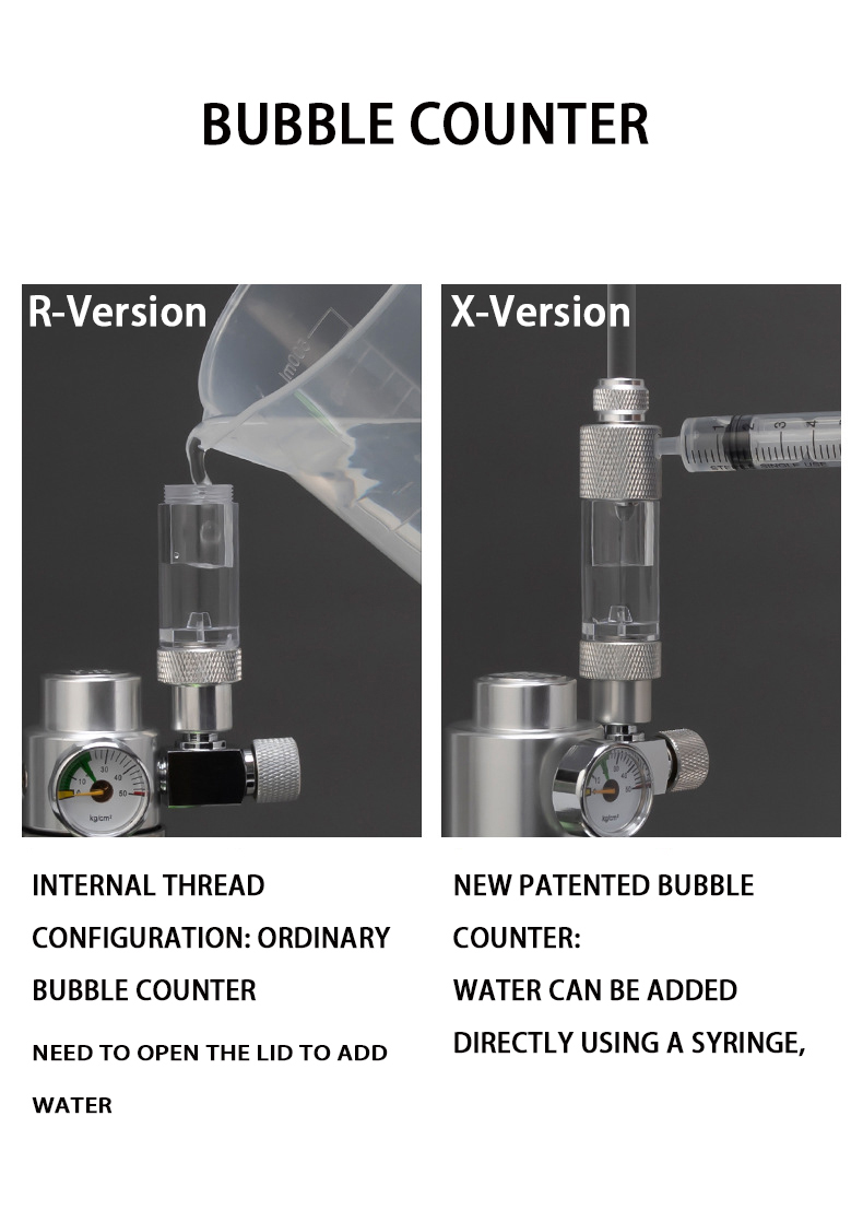Pengukur Gelembung CO2 Akuariu - Glass Co2 Drop Checker ulasan dan harga