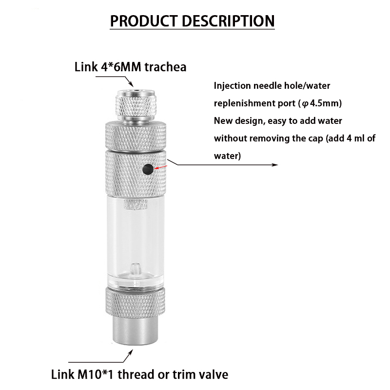 Pengukur Gelembung CO2 Akuariu - Glass Co2 Drop Checker ulasan dan harga
