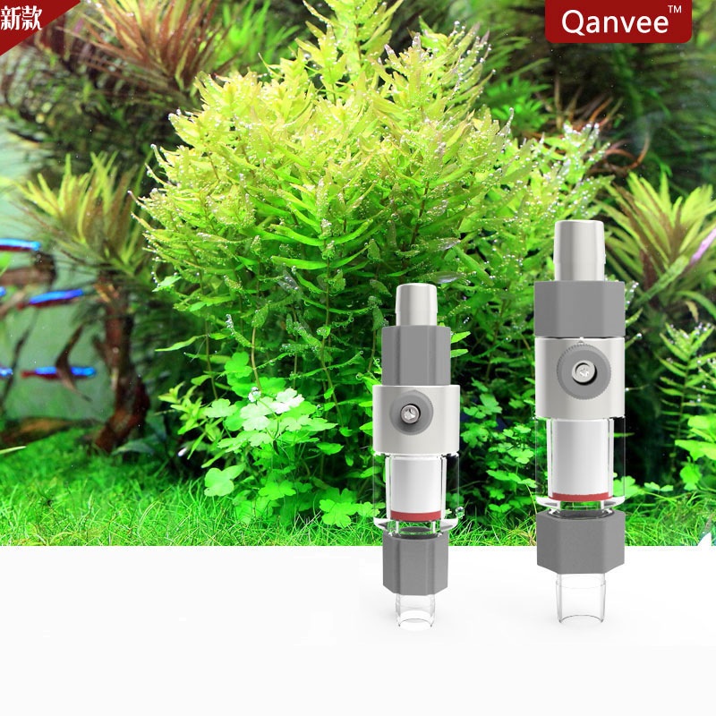 Reaktor CO2 eksternal akuarium - Glass Co2 Drop Checker ulasan dan harga