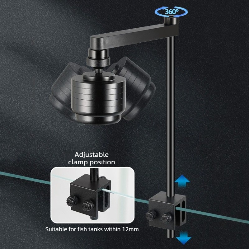 Lampu Akuarium LED 3 Warna Tah - Planted Aquarium Pendant Light ulasan dan harga