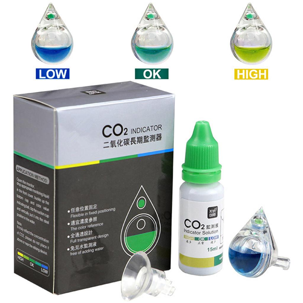 Pengukur Kadar CO2 Akuarium, M - Glass Co2 Drop Checker ulasan dan harga