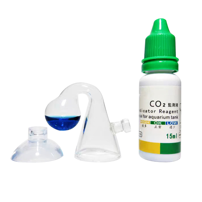 Indikator CO2 Akuarium DIY Kit - Glass Co2 Drop Checker ulasan dan harga