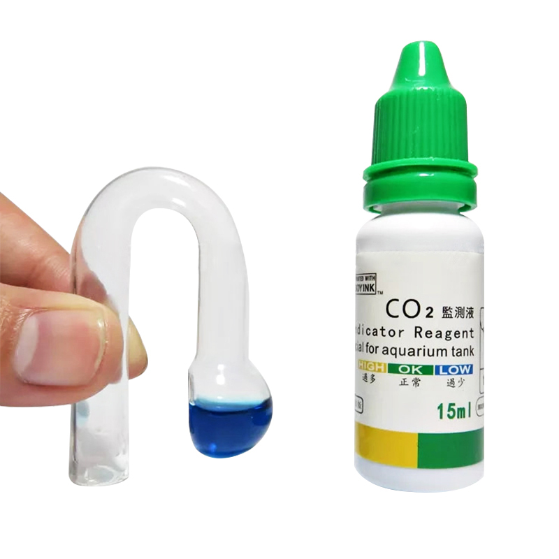Indikator CO2 Akuarium DIY Kit - Glass Co2 Drop Checker ulasan dan harga