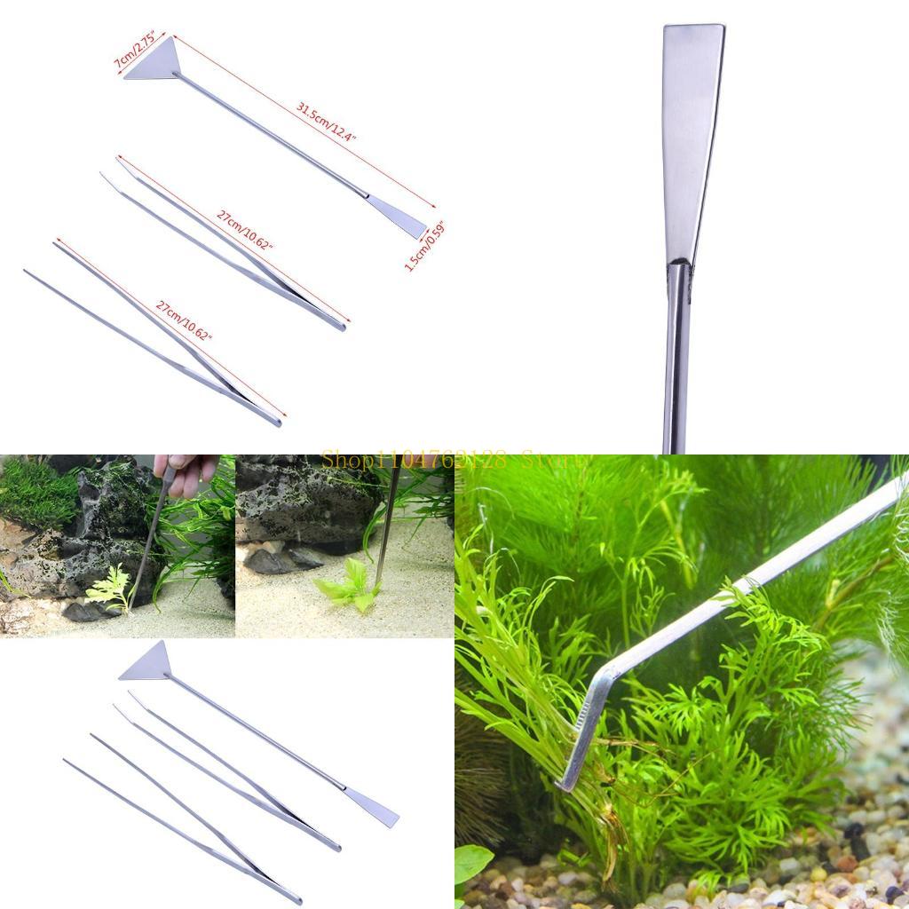3-Pack Alat Spatula Pinset Aku - Planted Aquarium Starter Kit ulasan dan harga