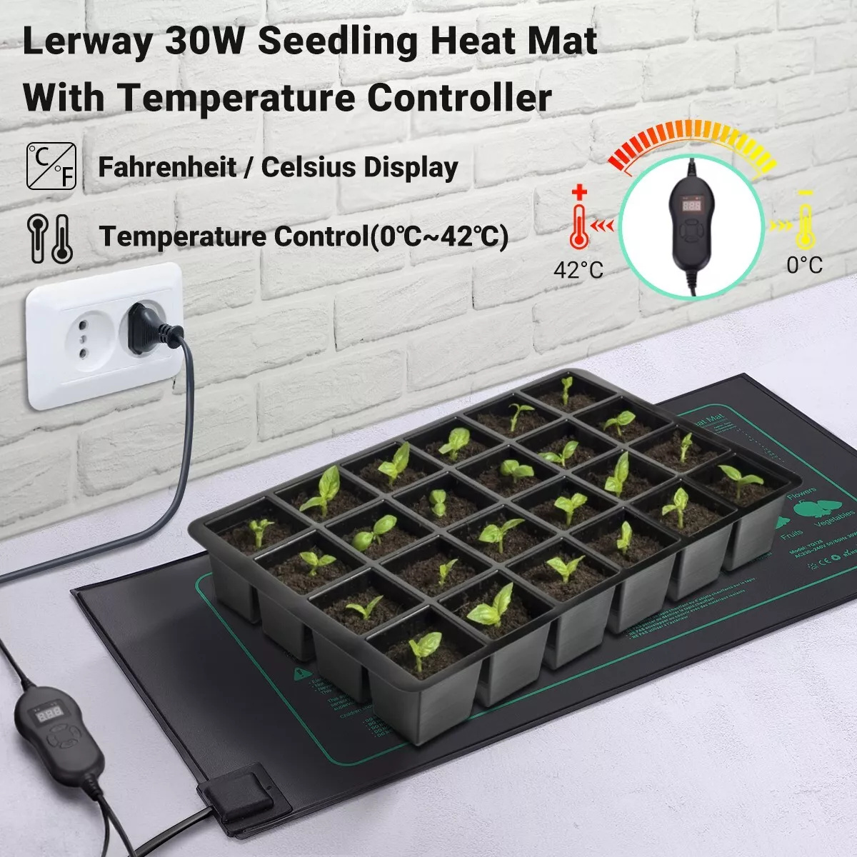 Lerway Tikar Pemanas Pertumbuh - Planted Aquarium Heater ulasan dan harga