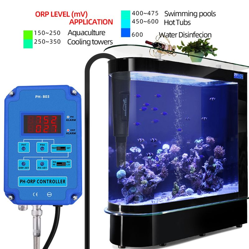 A14M Digital 2&1 PH ORP Monito - Planted Aquarium Ph ulasan dan harga