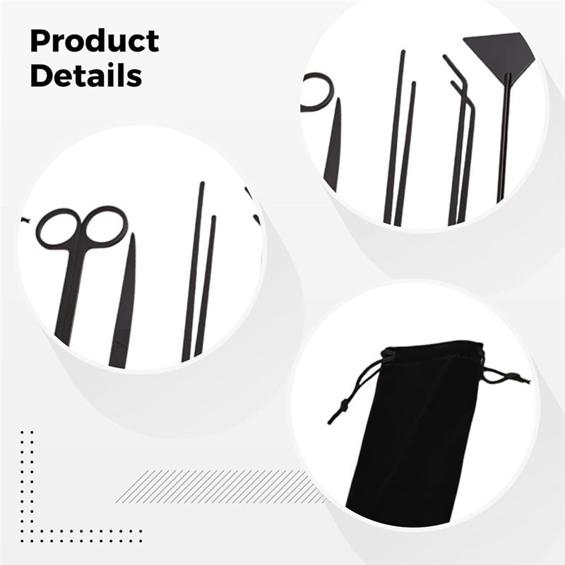PHFU-Untuk Tanaman Akuatik, Te - Planted Aquarium Tool Kit ulasan dan harga