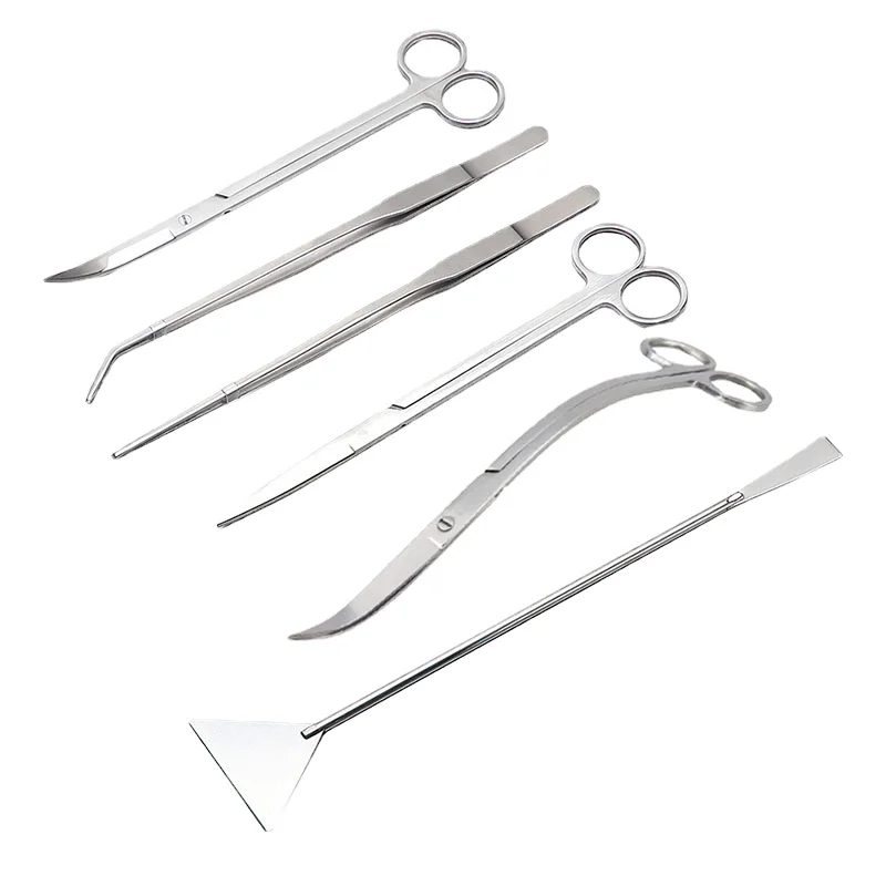 Gunting akuarium, peralatan ta - Planted Aquarium Tool Kit ulasan dan harga