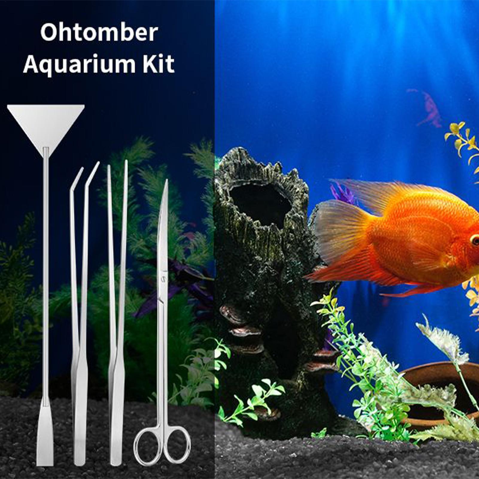4 Buah Kit Alat Akuarium Set P - Planted Aquarium Tool Kit ulasan dan harga