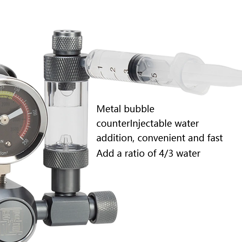 Regulator CO2 Akuarium ZRDR Ka - Glass Co2 Drop Checker ulasan dan harga