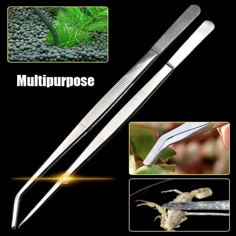 Pinset tangki ikan Stainless S - Planted Aquarium Tool Kit ulasan dan harga