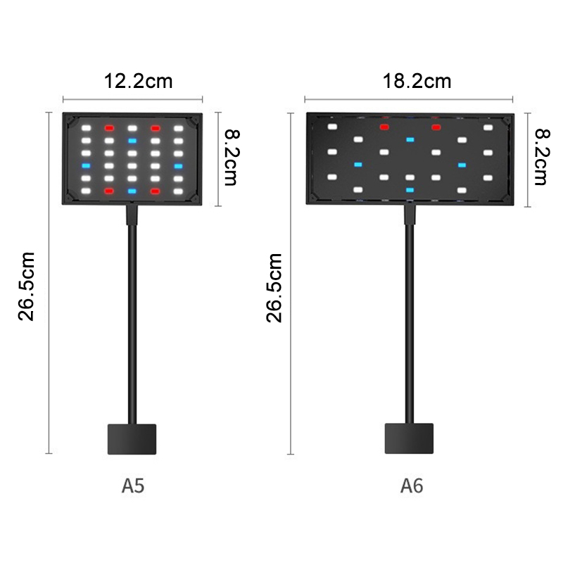 Lampu LED USB Akuarium Lampu T - Planted Aquarium Pendant Light ulasan dan harga