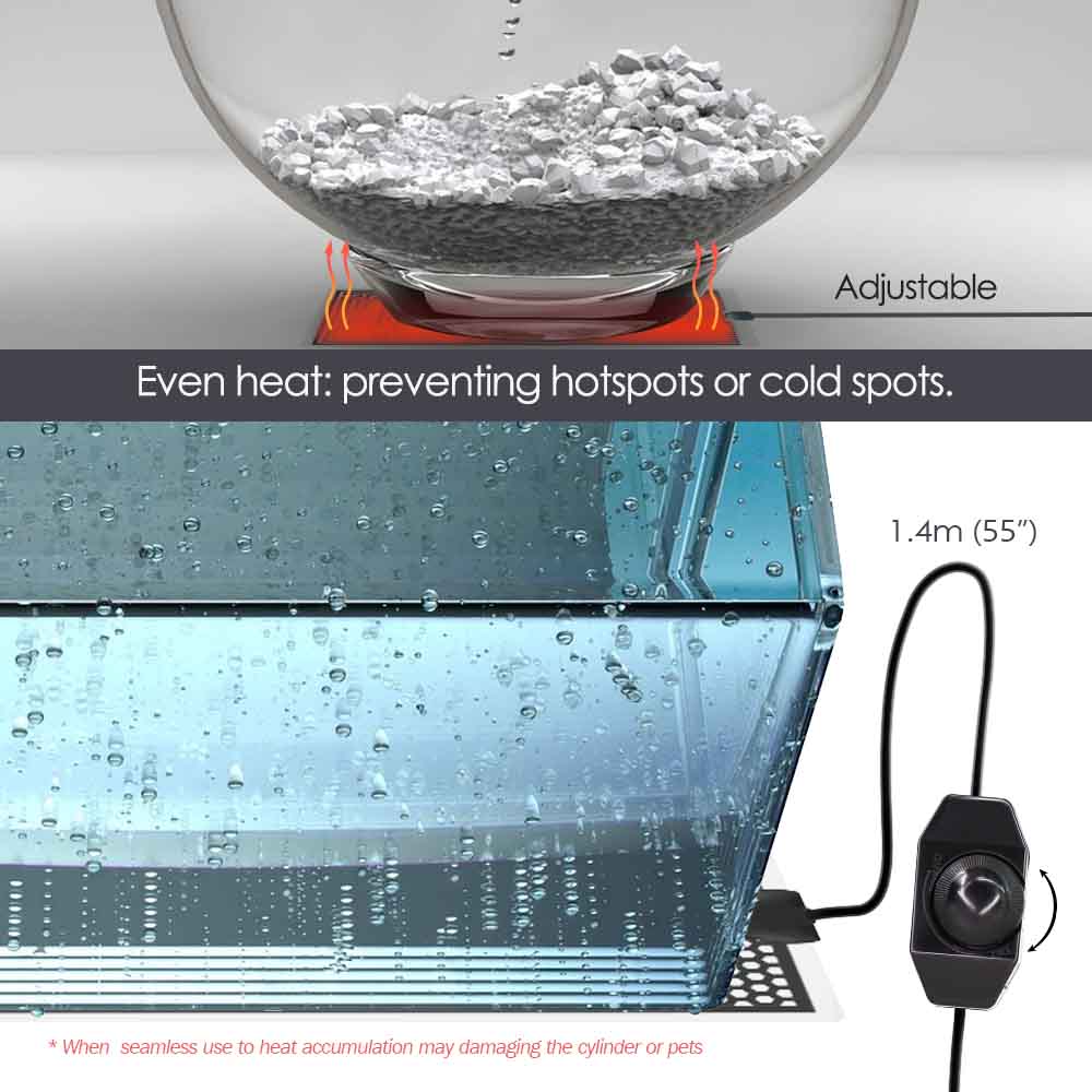 Alas panas reptil, pemanas ter - Planted Aquarium Heater ulasan dan harga