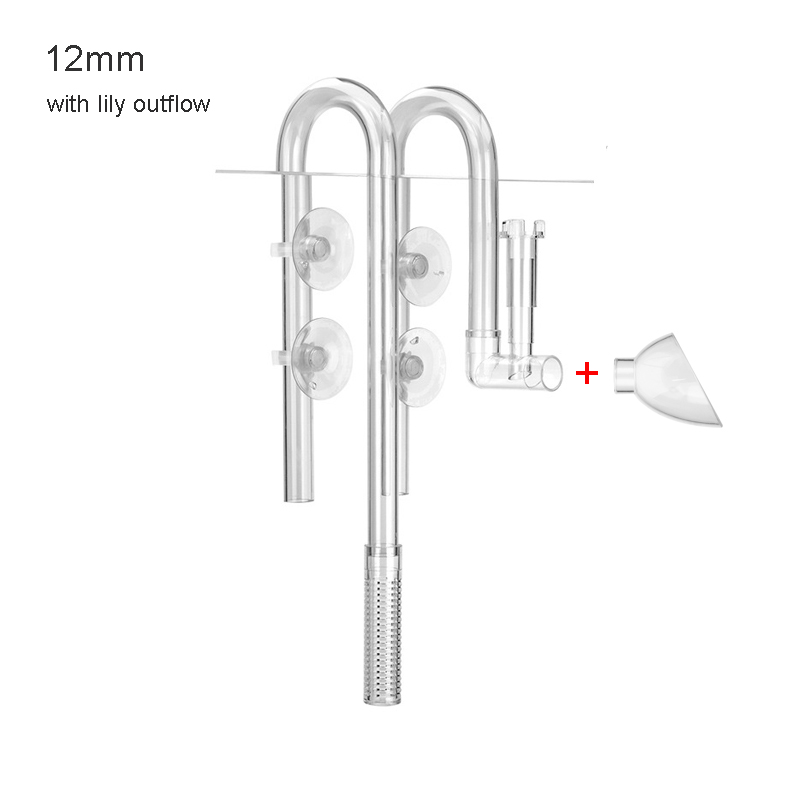 AQUAPRO inflong keluar Inlet O - Aquarium Lily Pipe ulasan dan harga