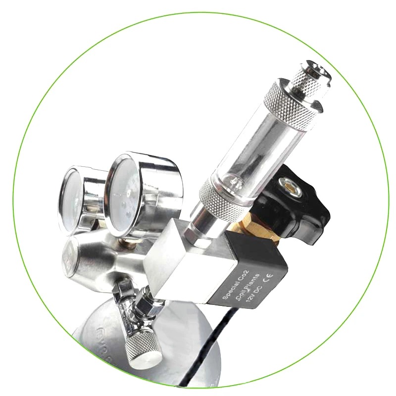 AC100-240V Regulator CO2 Akuar - Glass Co2 Drop Checker ulasan dan harga