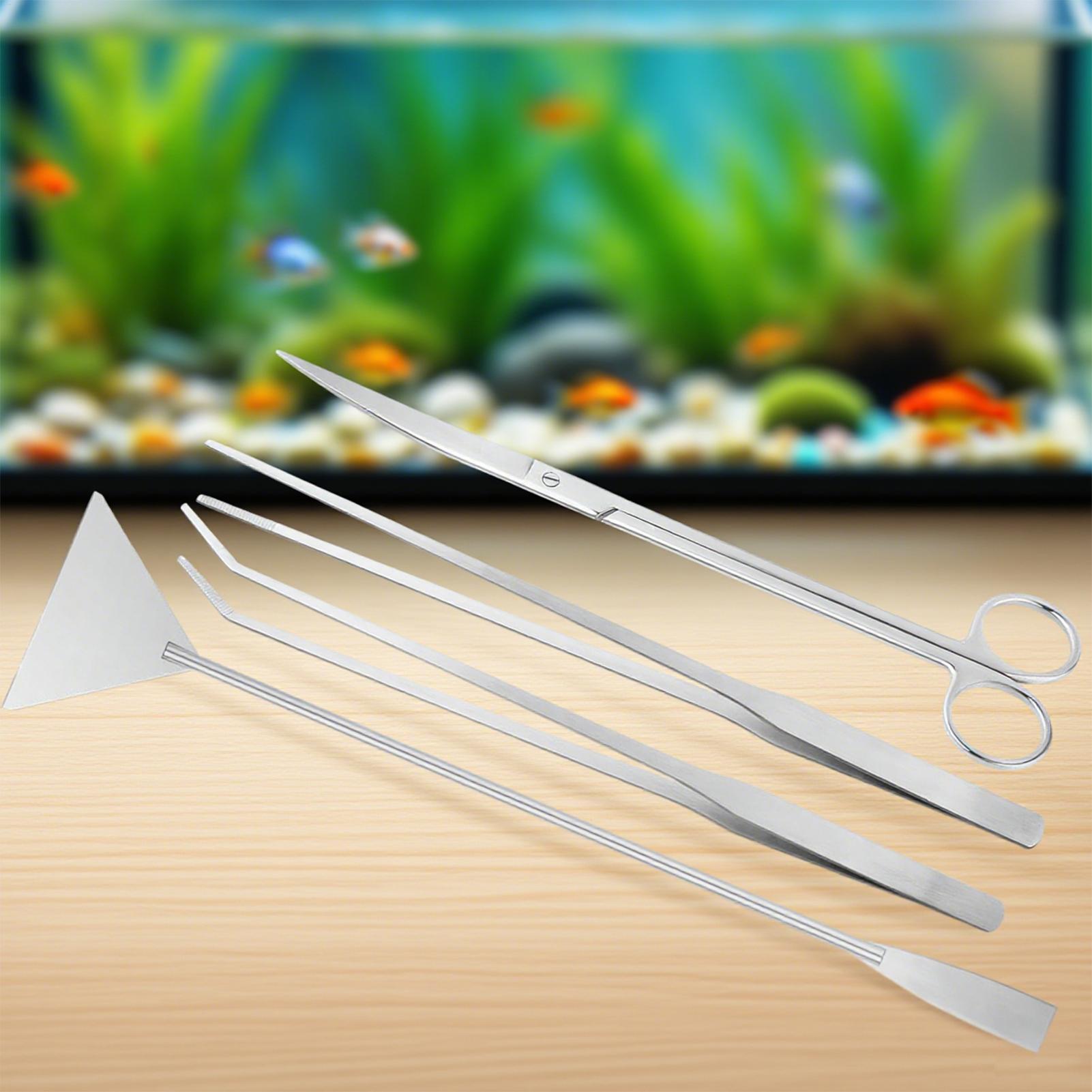 Alat Pembersih Akuarium Alat T - Planted Aquarium Tool Kit ulasan dan harga
