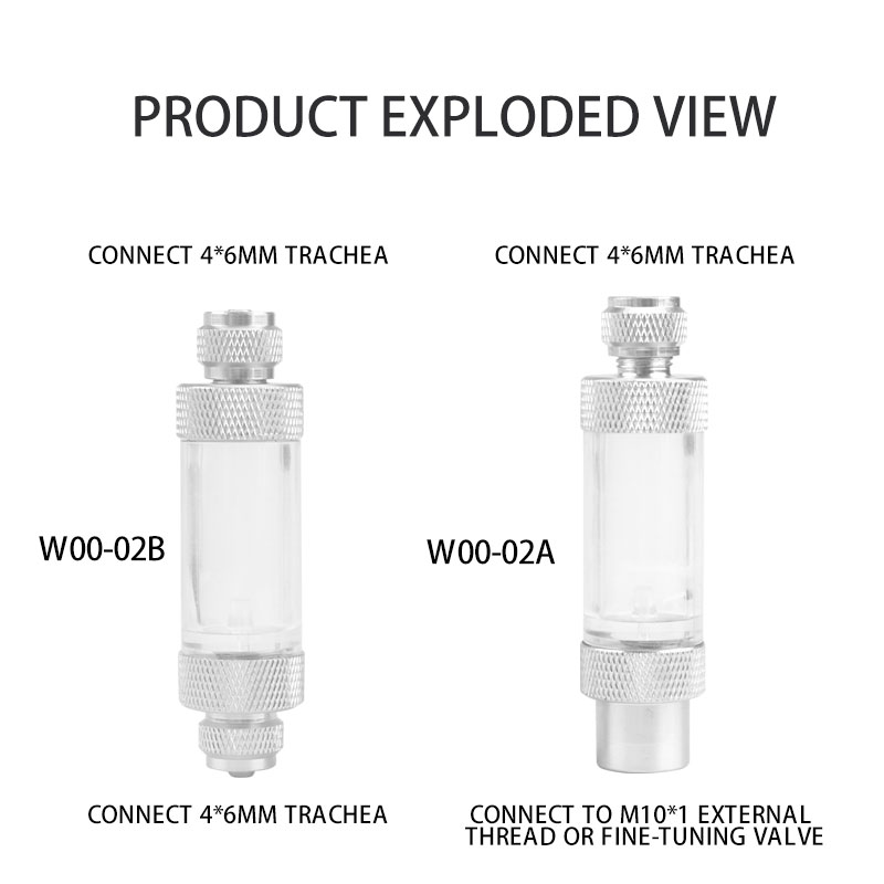 ZRDR Aquarium Check Valve-Regu - Glass Co2 Drop Checker ulasan dan harga