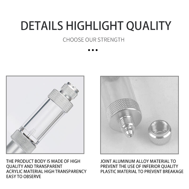 ZRDR Aquarium Check Valve-Regu - Glass Co2 Drop Checker ulasan dan harga